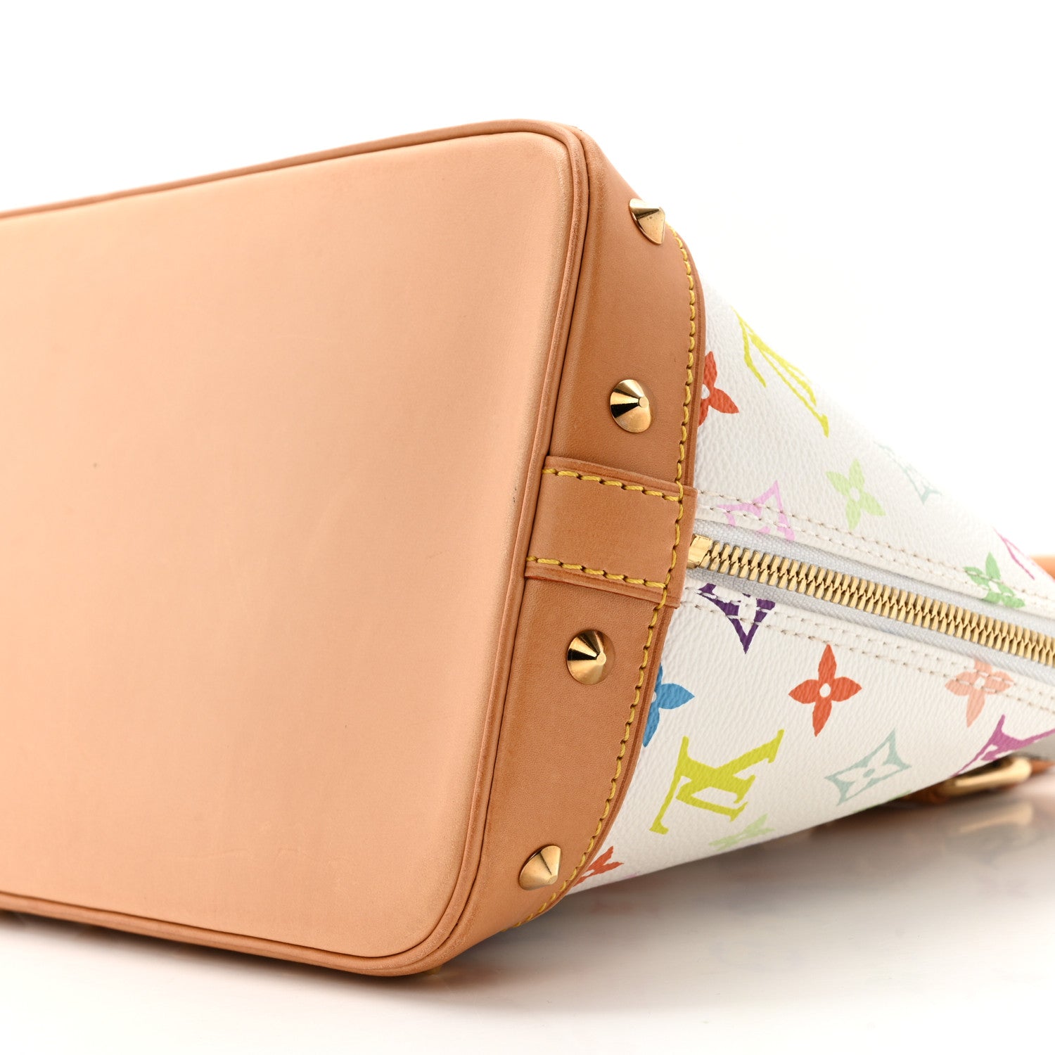 Louis Vuitton Monogram Multicolor Alma White 9 of 14