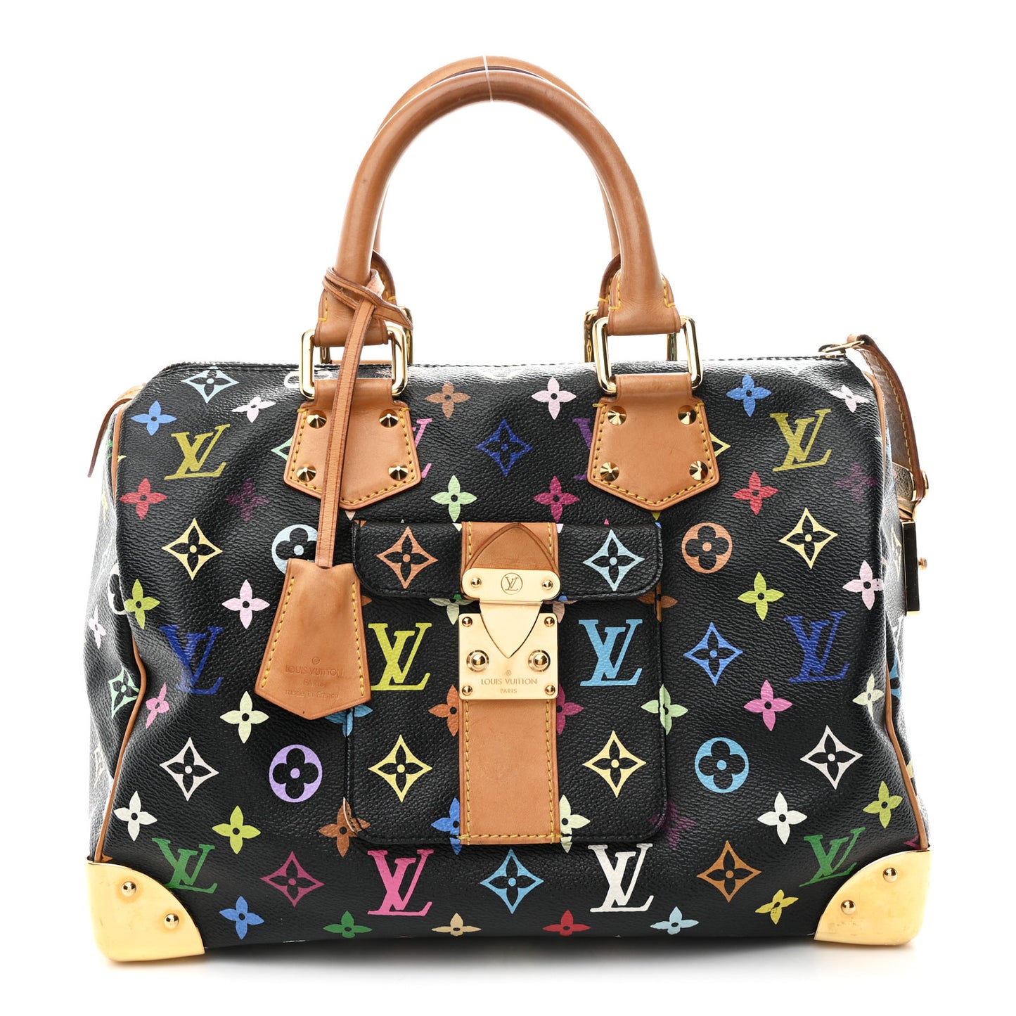 Monogram Multicolor Speedy 30 Black