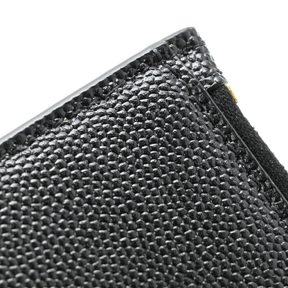 Saint Laurent Grain De Poudre Monogram Bi-Fold Wallet Black 8 of 11