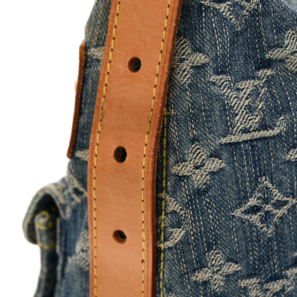 Louis Vuitton Monogram Denim Baggy PM Blue 12 of 12