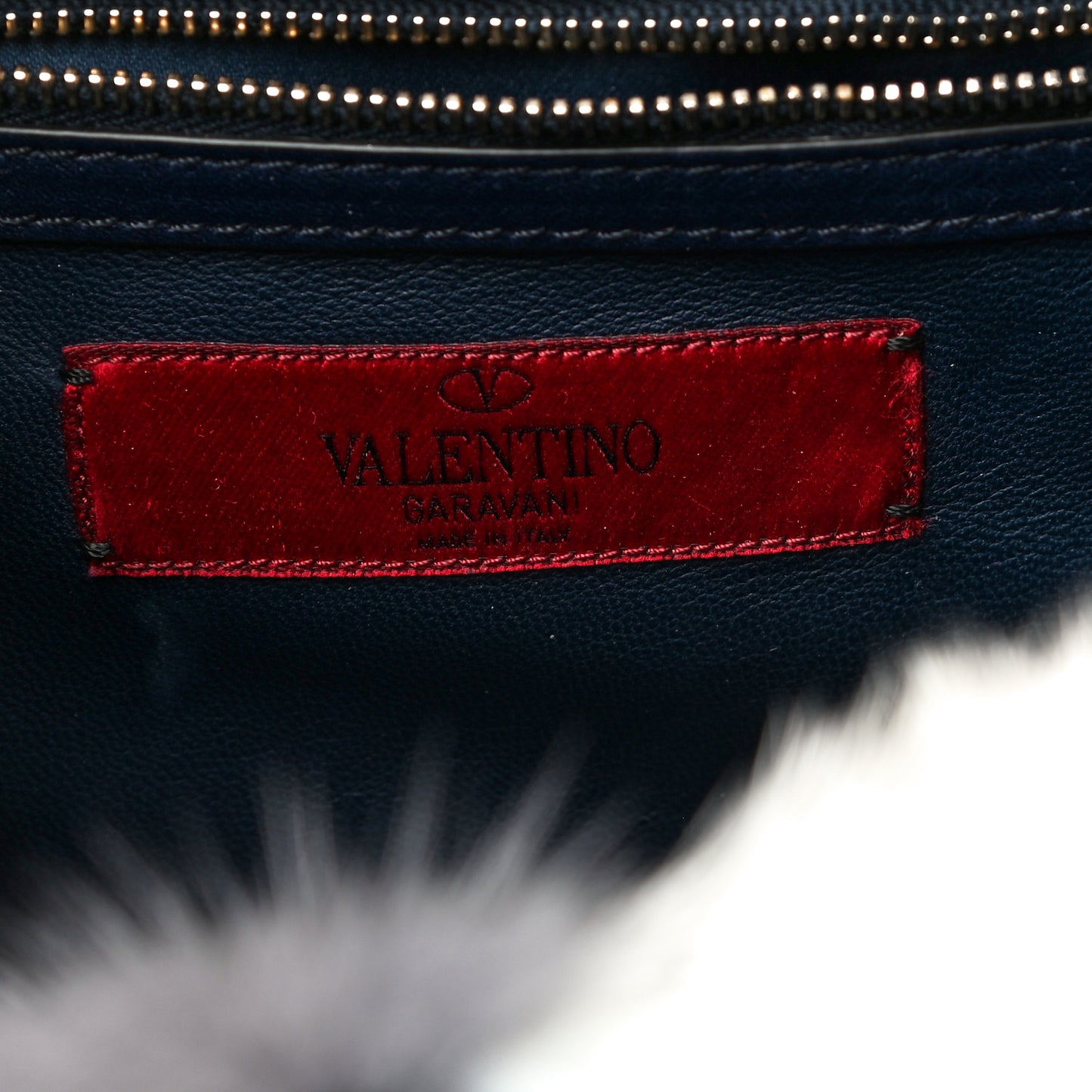 Mink Fur Medium Glam Lock Rockstud Flap Multicolor