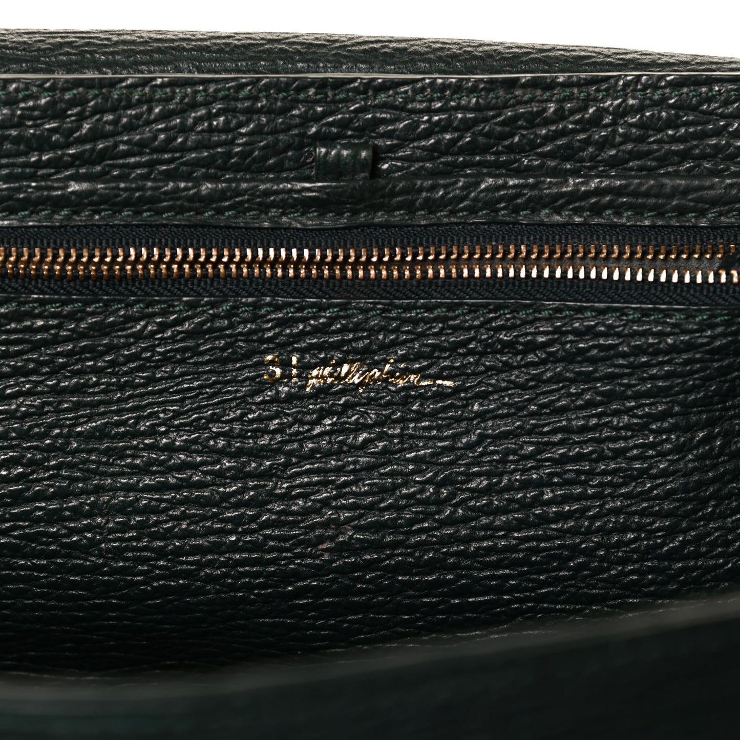 Textured Calfskin Large Pashli Satchel Jade