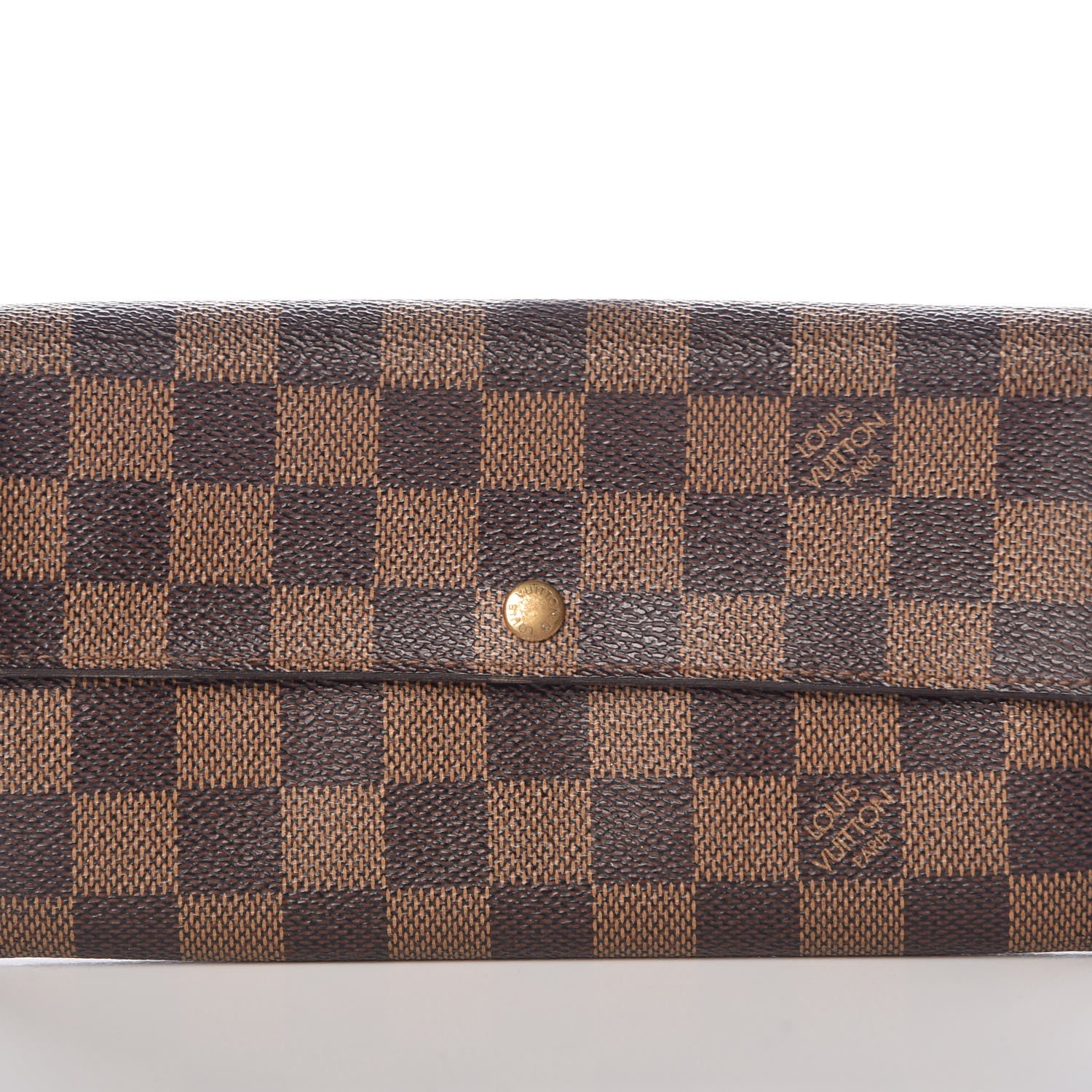 Louis Vuitton Damier Ebene Sarah Wallet 8 of 11