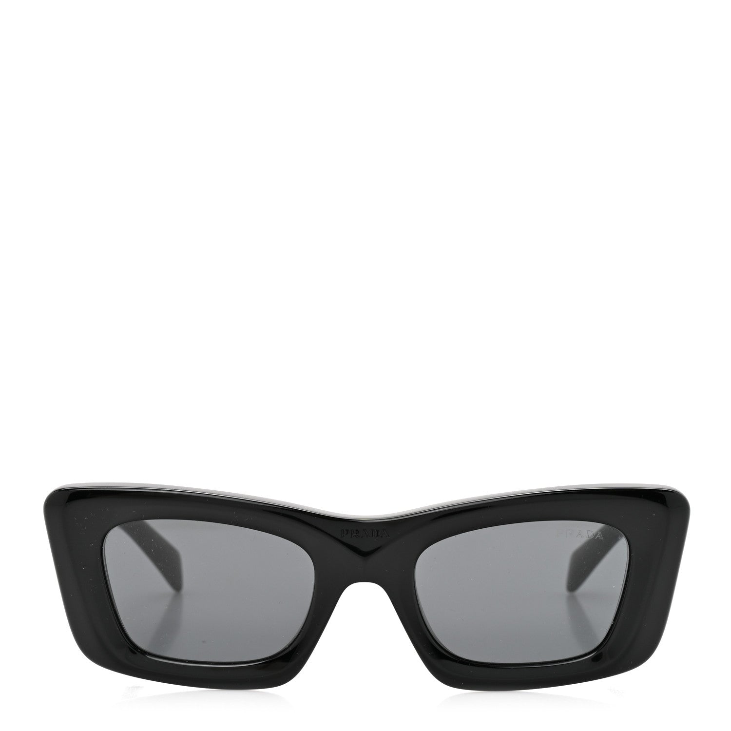 Prada Acetate Symbole Sunglasses SPR 13Z Black 2 of 8
