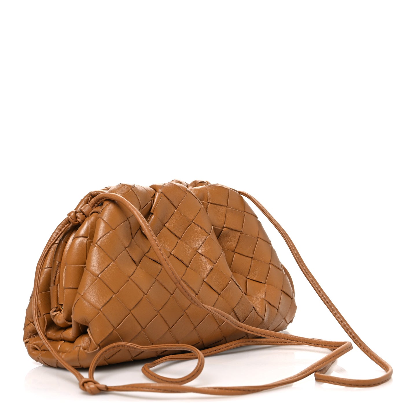 Nappa Intrecciato The Mini Pouch Carmel