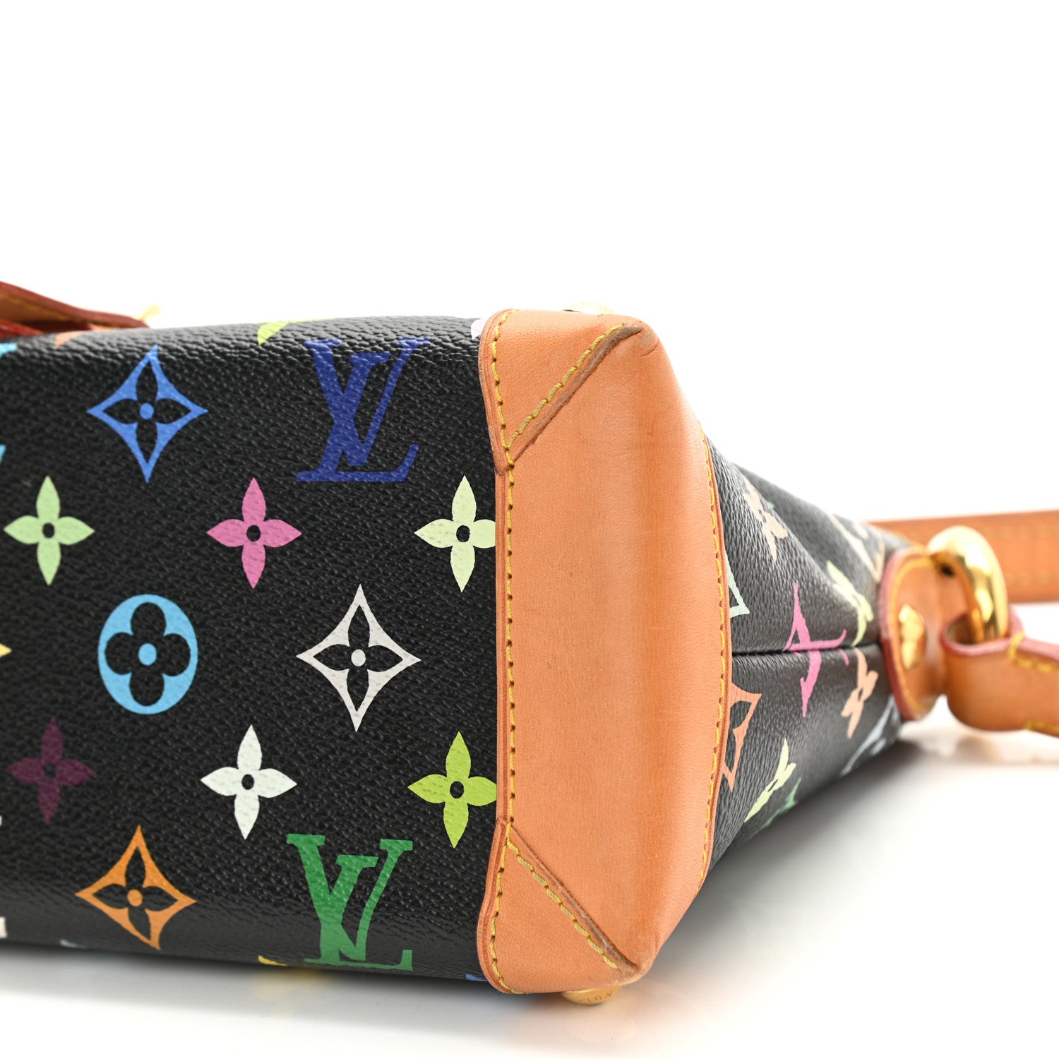 Louis Vuitton Monogram Multicolor Eliza Black 9 of 12