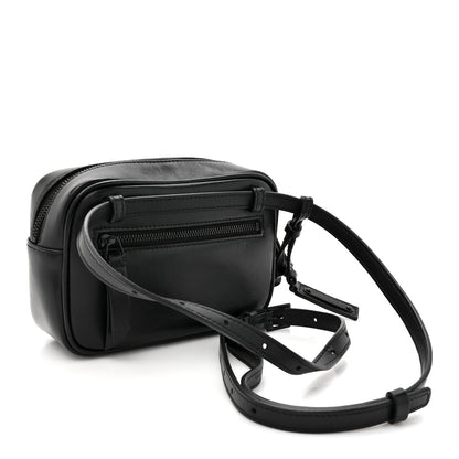 Saint Laurent Calfskin Matelasse Monogram Lou Belt Bag Black 3 of 11