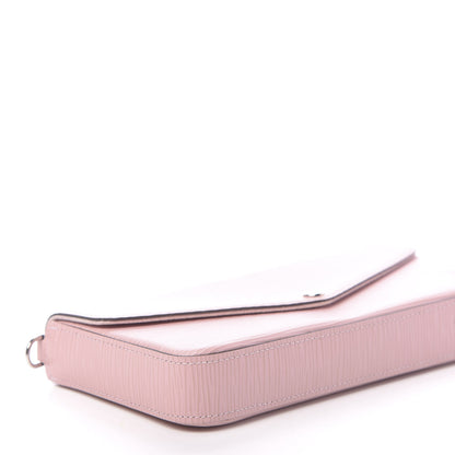Louis Vuitton Epi Pochette Felicie Rose Ballerine 7 of 9