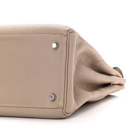 Hermes Togo Kelly Retourne 35 Gris Tourterelle 10 of 17