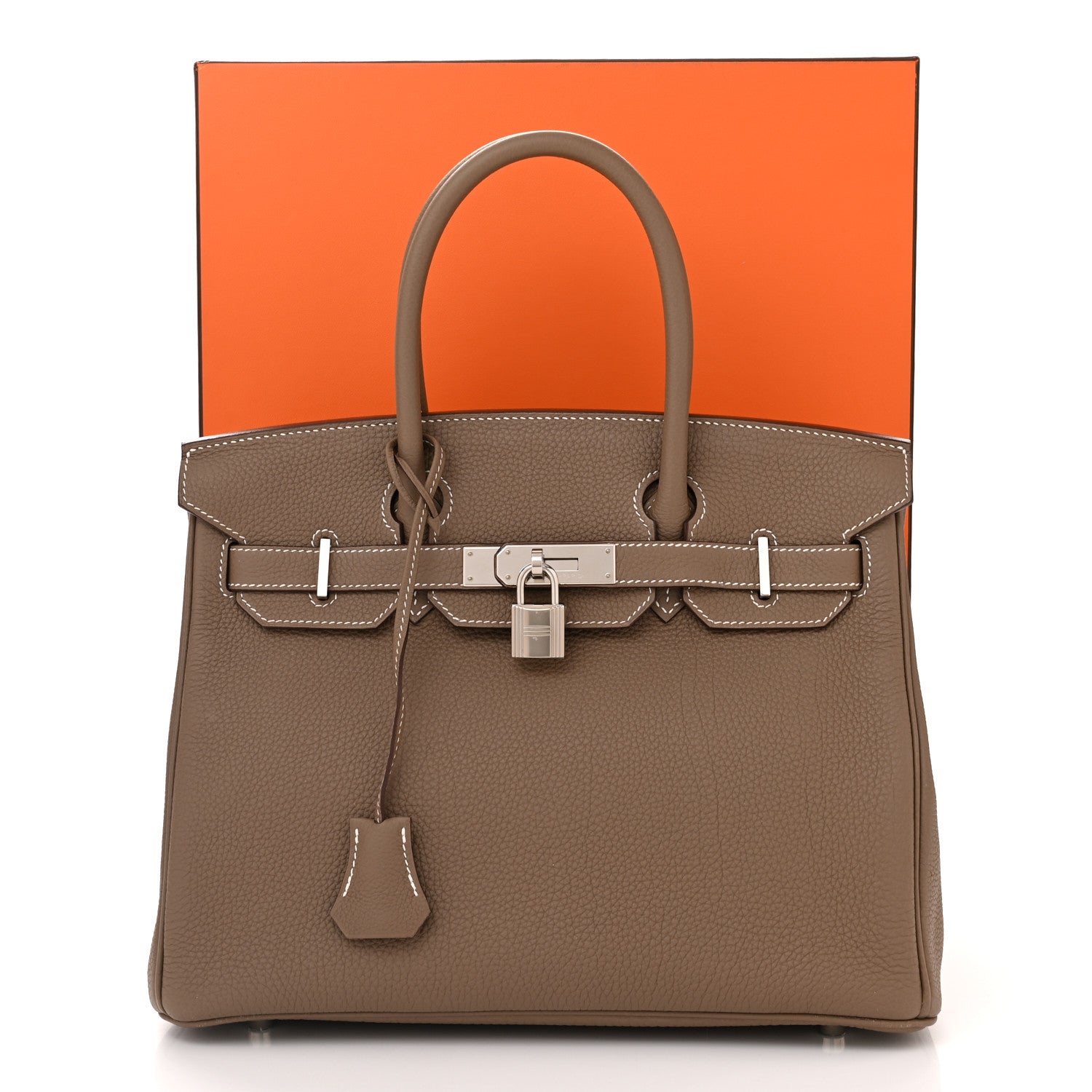 Hermes Togo Birkin 30 Etoupe 12 of 12