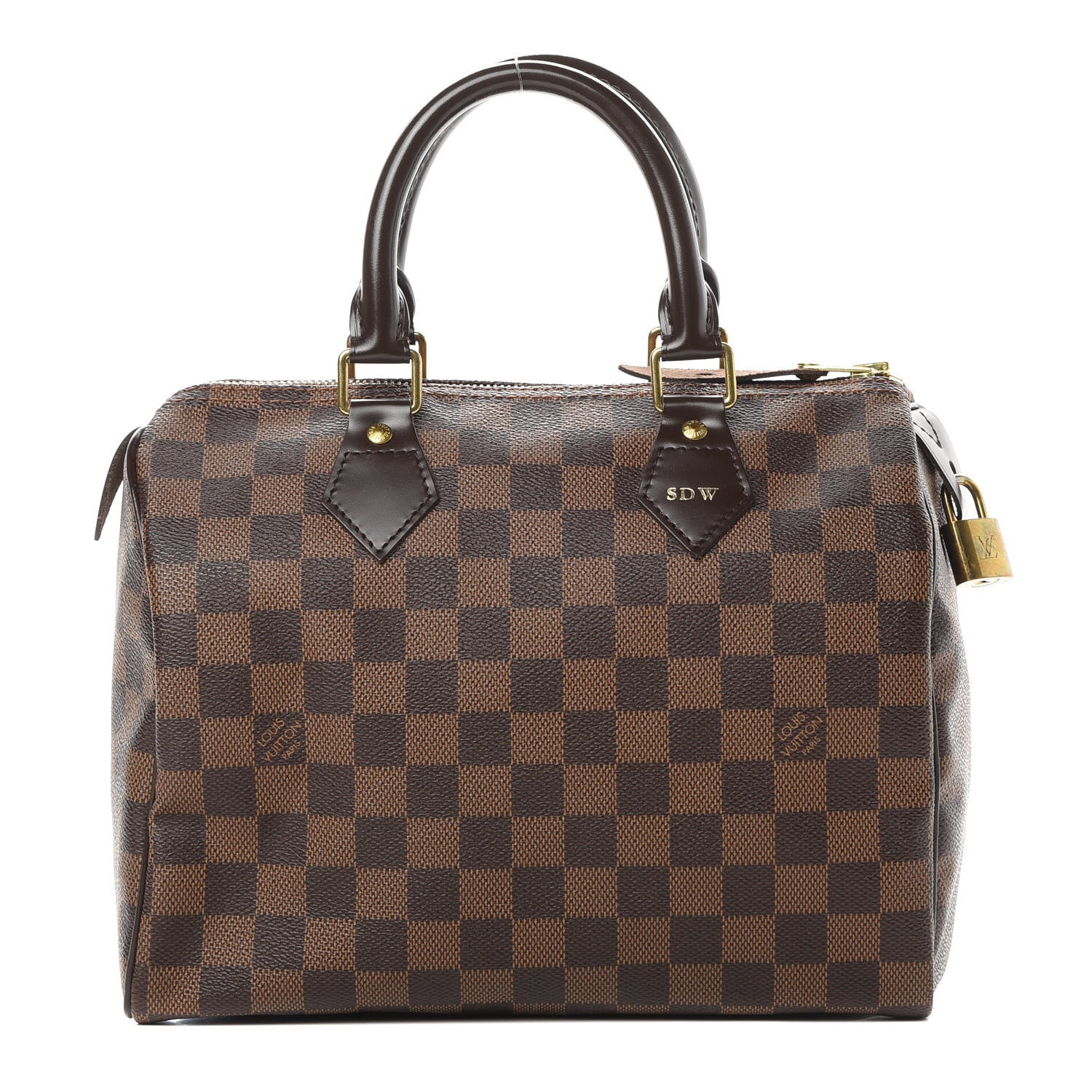 Louis Vuitton Damier Ebene Speedy 25 1 of 12