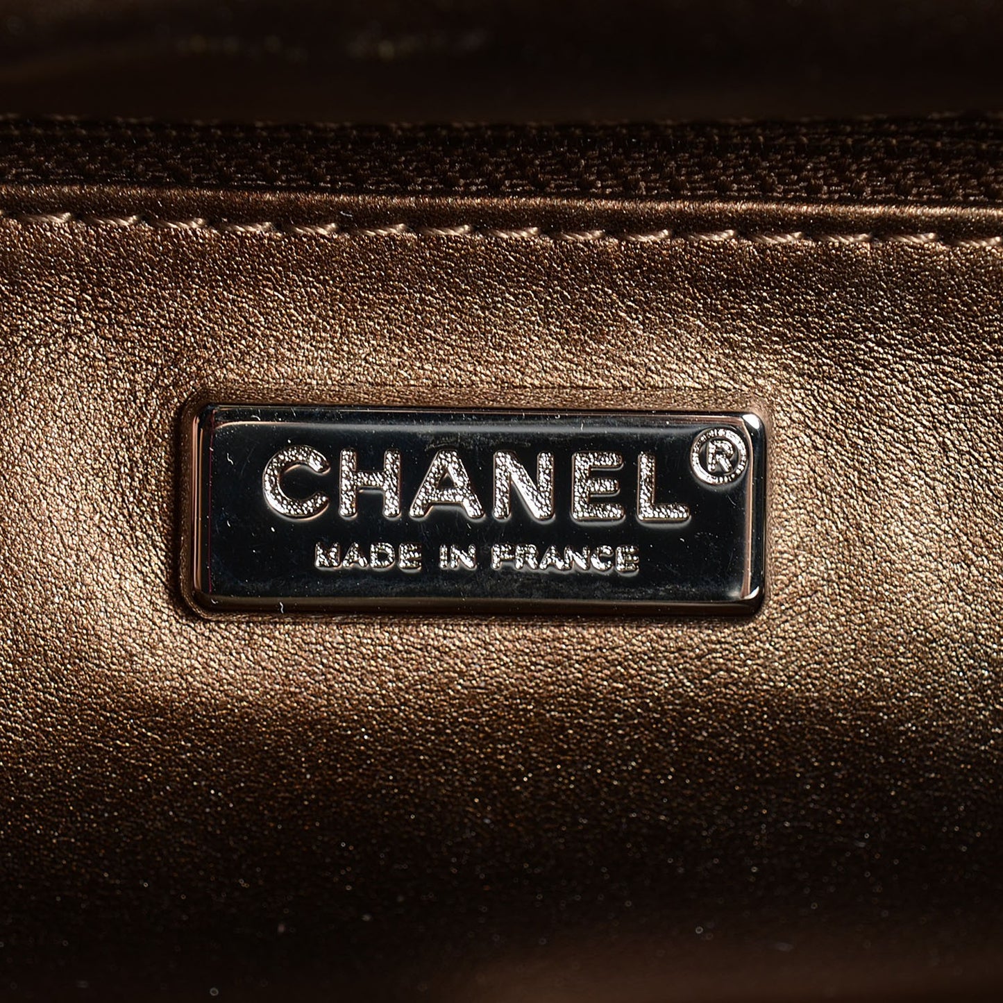 Metallic Python Timeless Clutch Khaki