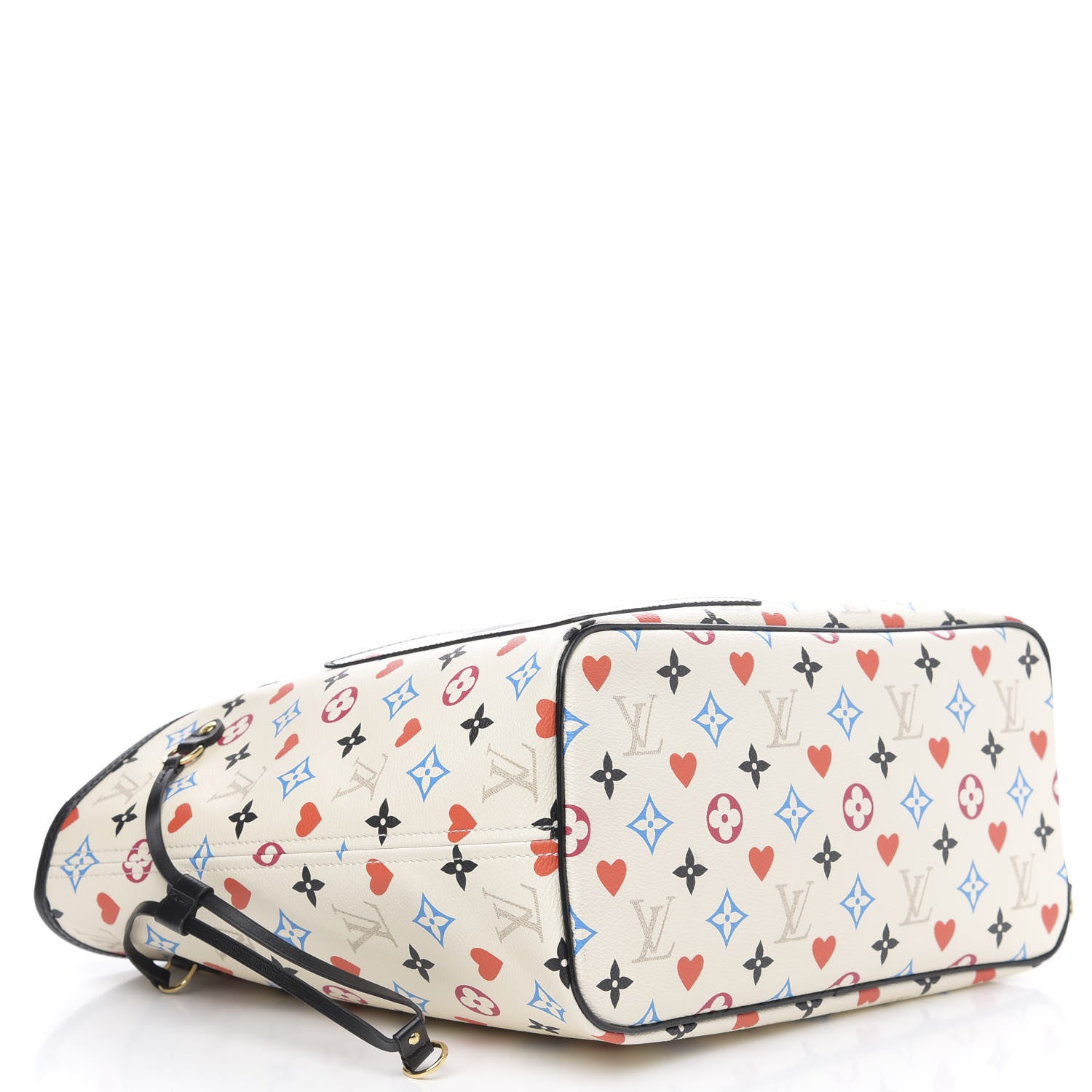 Louis Vuitton Game On Neverfull MM White 4 of 10