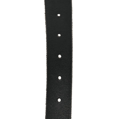 Gucci Faded Calfskin Double G 30mm Belt 85 34 Black 5 of 6