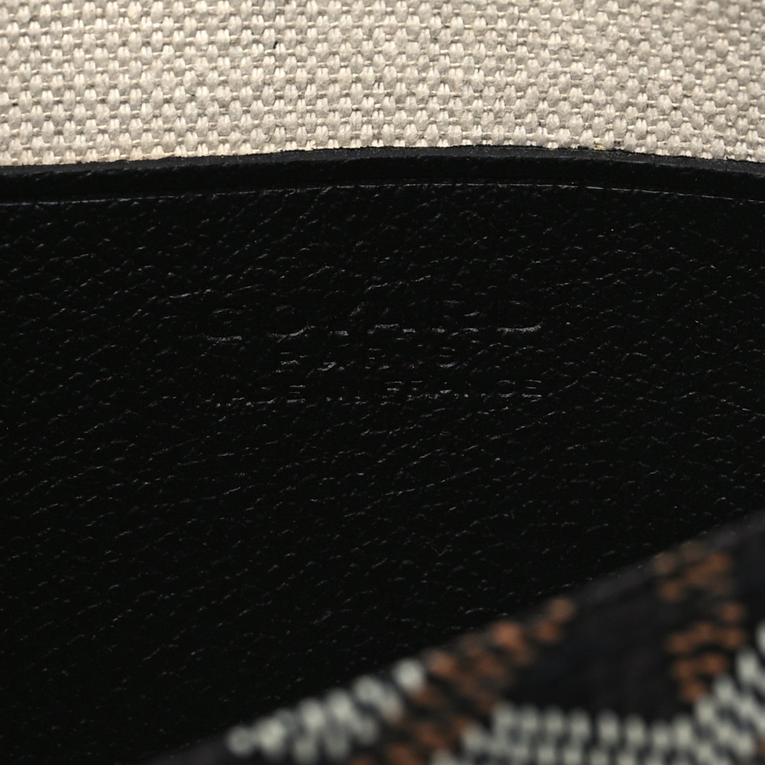 Goyard Goyardine Plumet Wallet Clutch Black 6 of 9