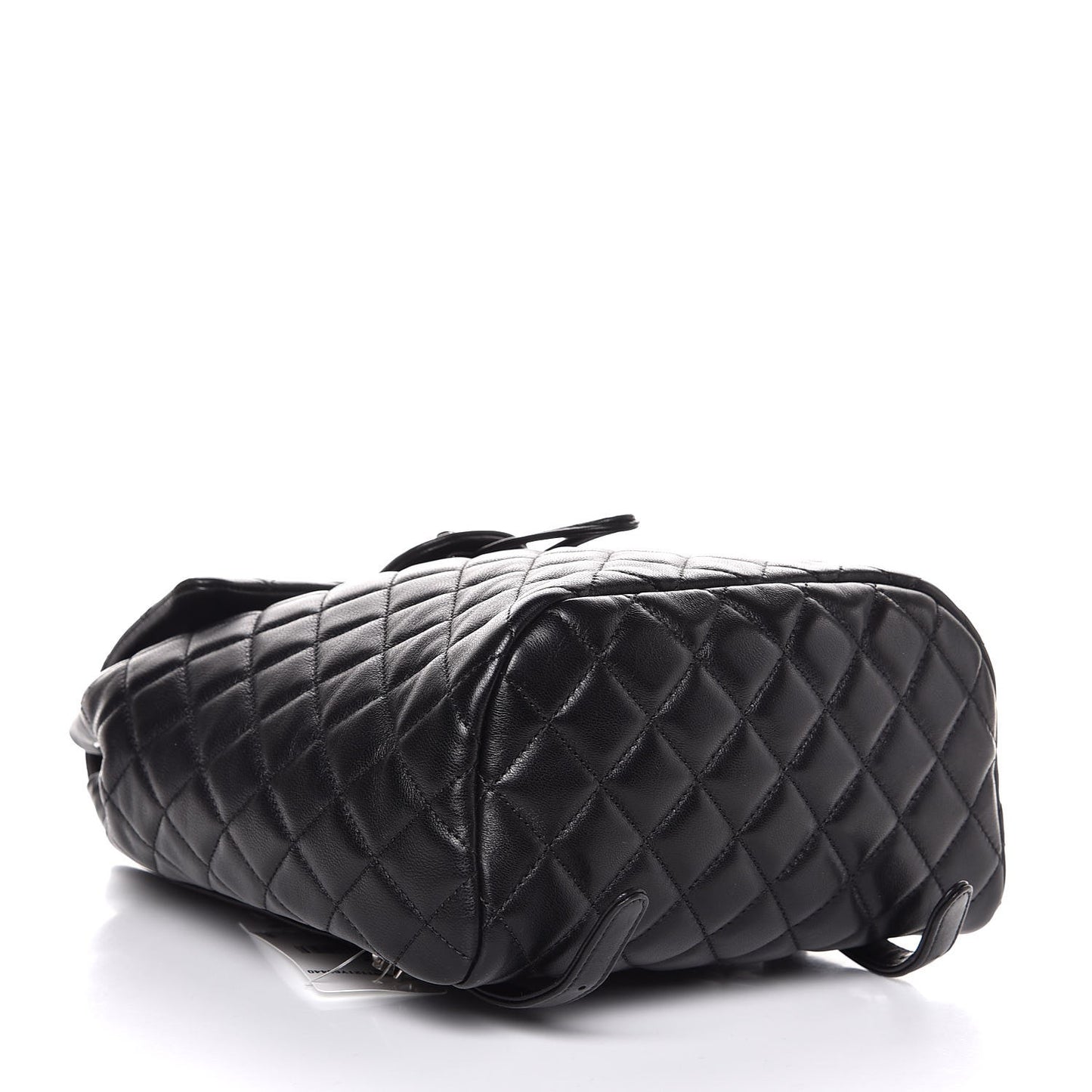 Calfskin Quilted Small Urban Spirit Backpack Black