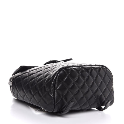 Chanel Calfskin Quilted Small Urban Spirit Backpack Black 4 of 8
