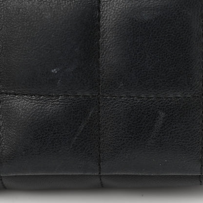 Chanel Lambskin Quilted Mini Chocolate Bar Camellia Flap Black 13 of 13