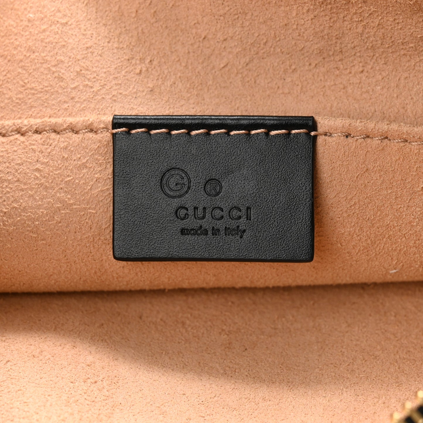 Guccissima Signature Wrist Wallet Black