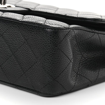Chanel Caviar Quilted Medium Double Flap Black 9 of 9