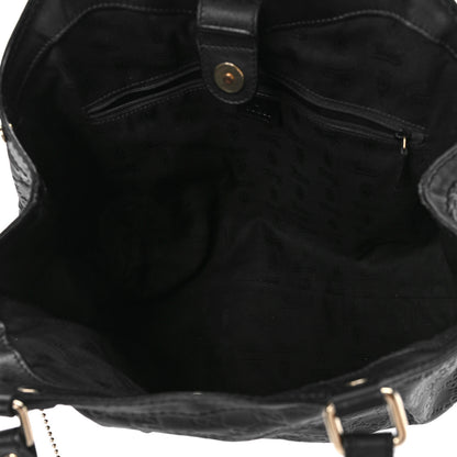 Gucci Guccissima Medium Sukey Tote Black 5 of 10