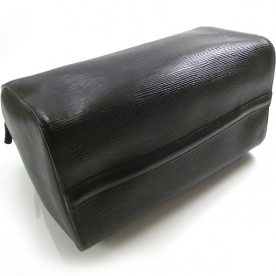 Louis Vuitton Epi Speedy 30 Black 4 of 9