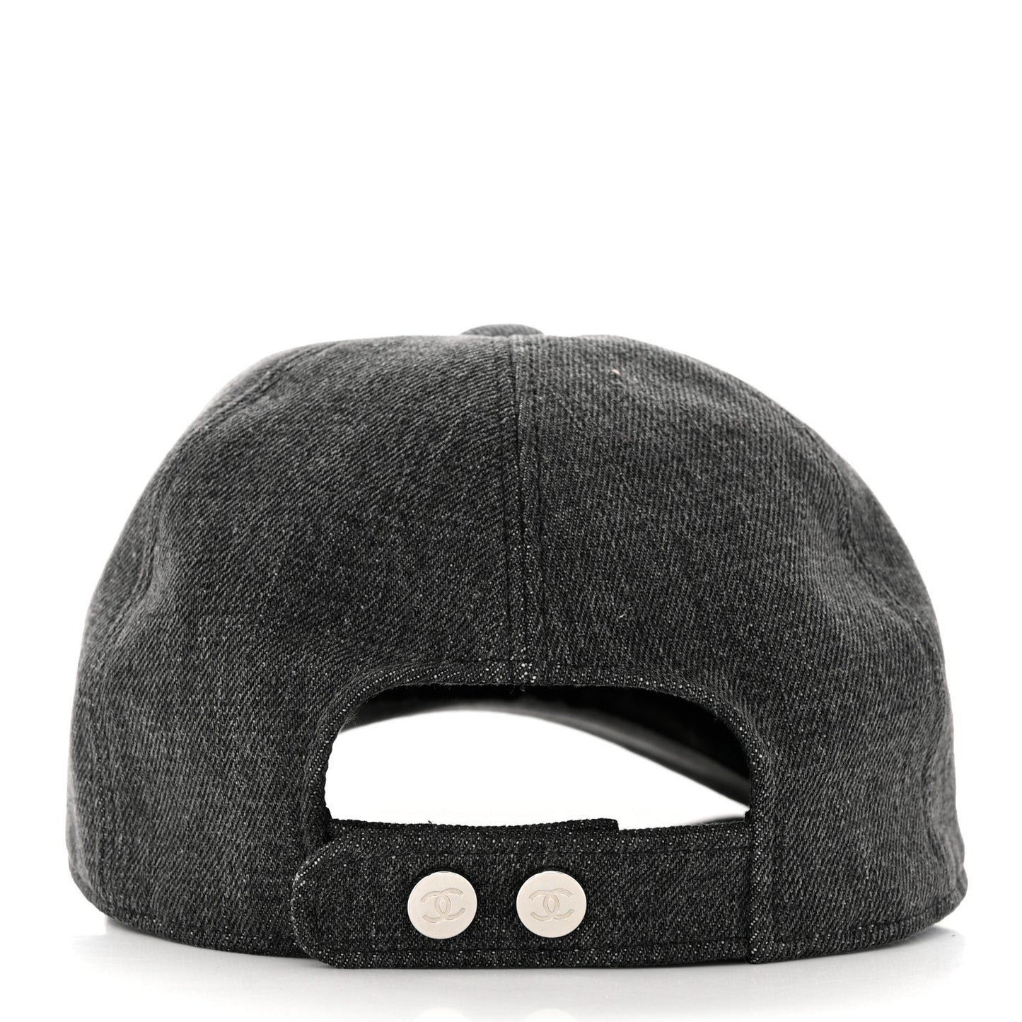 Cotton Sequin CC Cap Hat Black