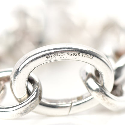 Tiffany Sterling Silver Oval Clasping Link Bracelet 4 of 6