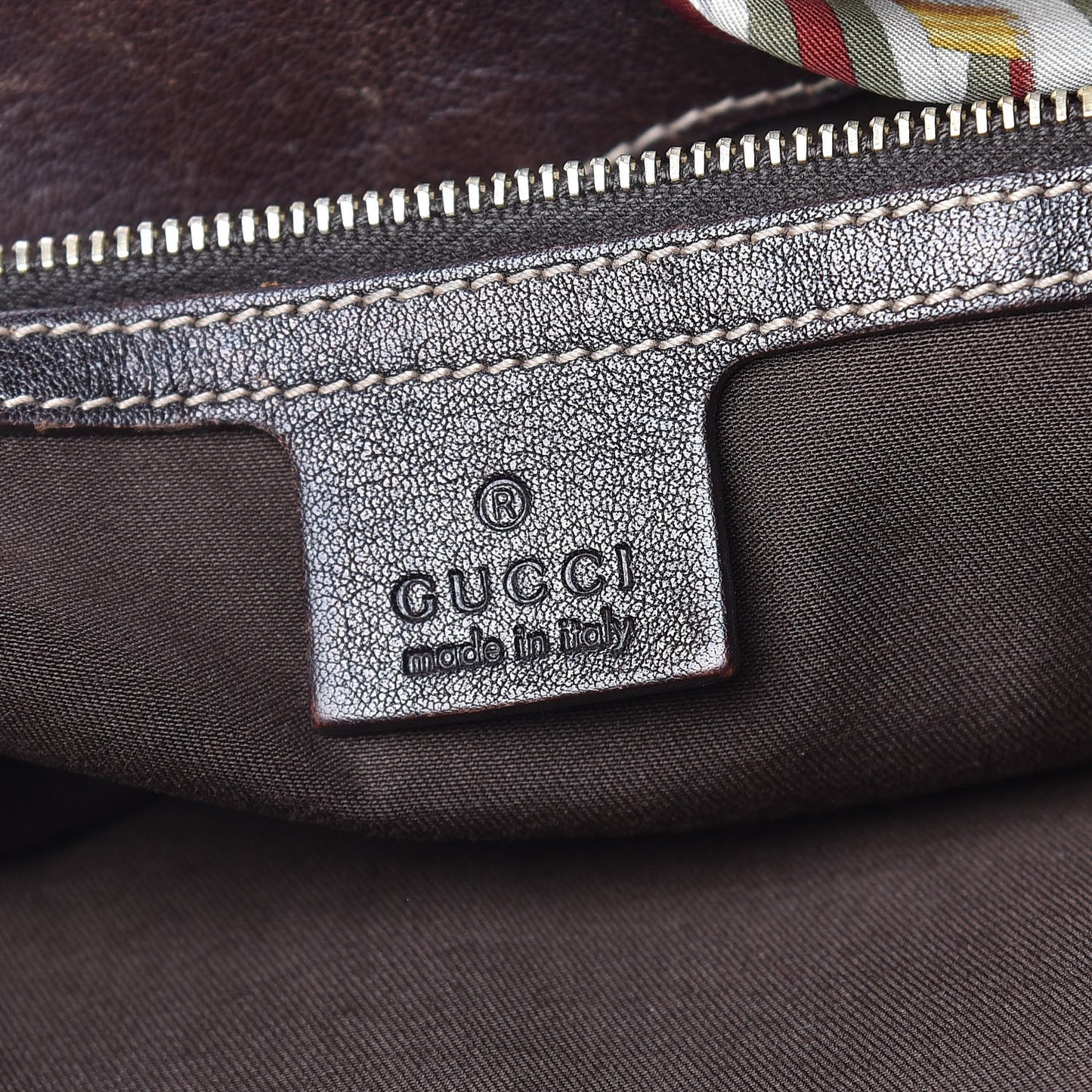Monogram Large Positano Tote Brown