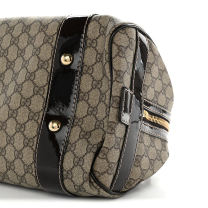 Gucci GG Plus Boston Vanity Bag Brown 10 of 11