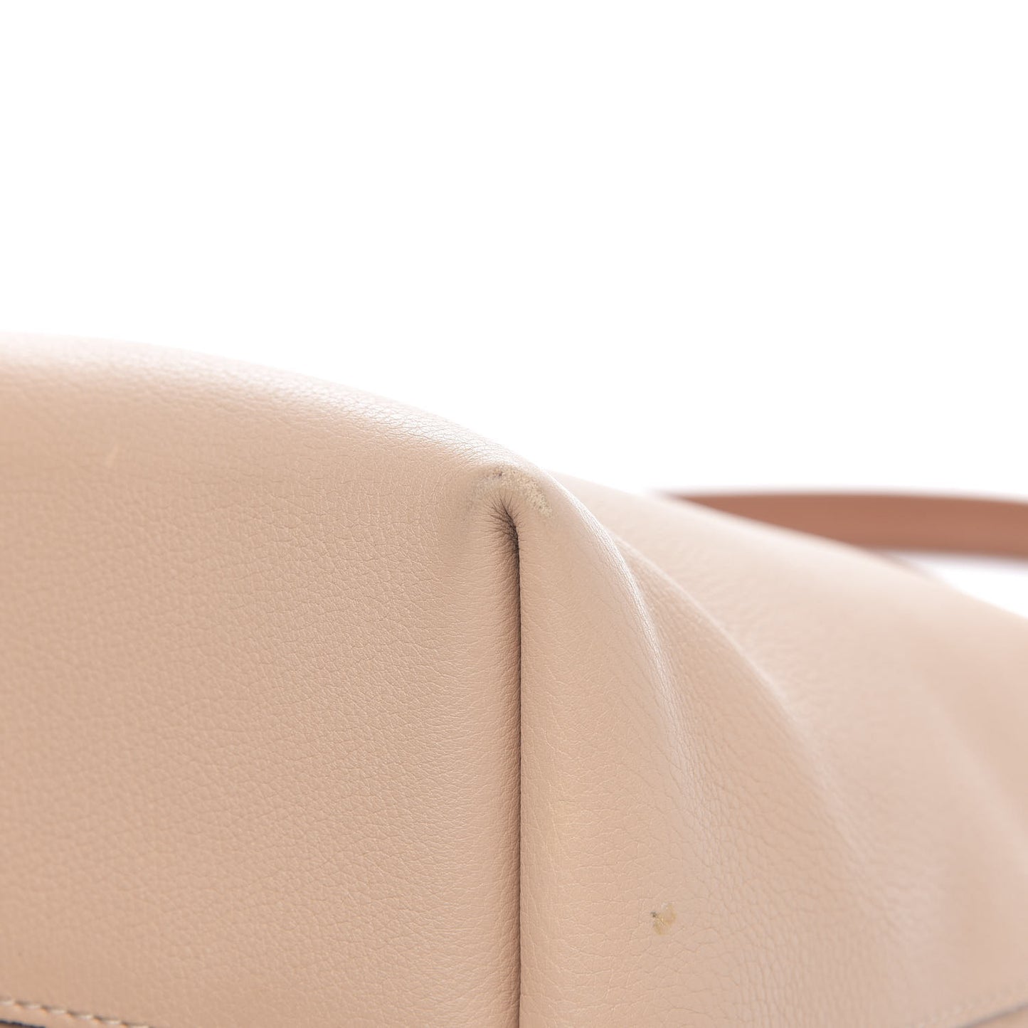 Calfskin Lockme Hobo Beige