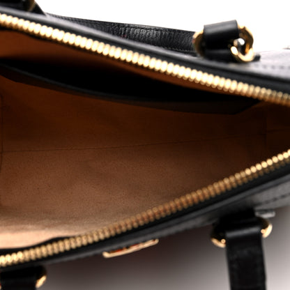 Gucci Textured Calfskin Web Small Ophidia Tote Bag Black 5 of 9