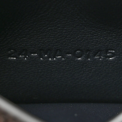 Christian Dior Metallic Patent Micro-Cannage Lady Dior Card Holder Silver 8 of 8