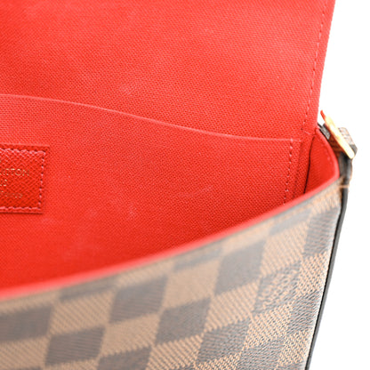 Louis Vuitton Damier Ebene Pochette Felicie Chain Wallet 13 of 15