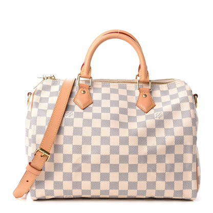 Louis Vuitton Damier Azur Speedy Bandouliere 30 1 of 11