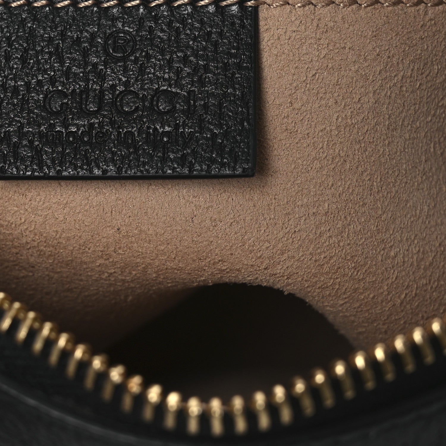 Gucci Calfskin Web Mini Ophidia Shoulder Bag Black 6 of 10