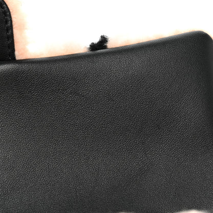 Chanel Shearling Lambskin Large Fluffy Tartan Single Flap Pink Black 10 of 10