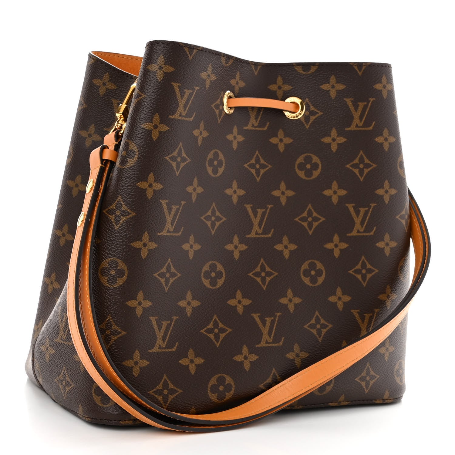 Louis Vuitton Monogram Neonoe MM Safran 3 of 9