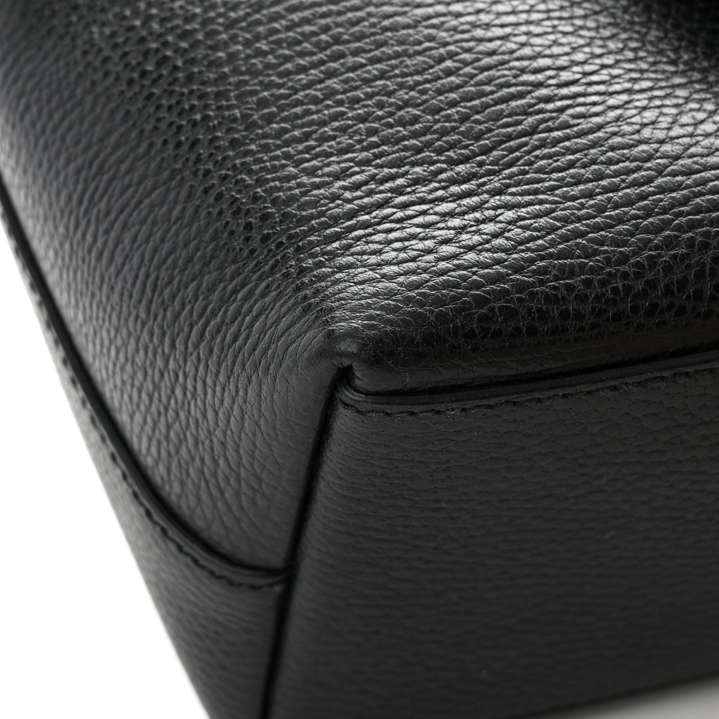 Dollar Calfskin GG Charm Satchel Black