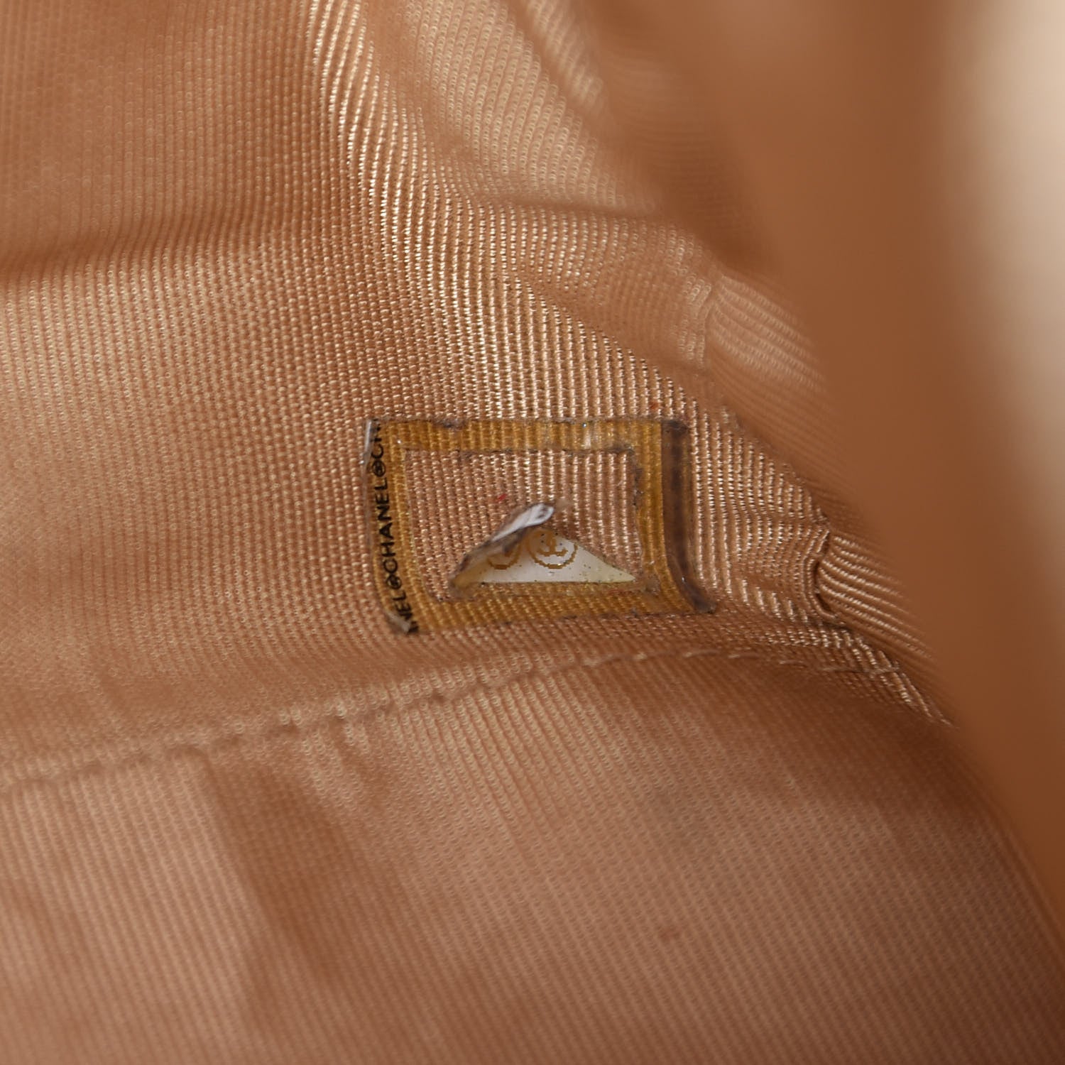 Chanel Caviar Quilted Large Bowler Bag Beige 7 of 21