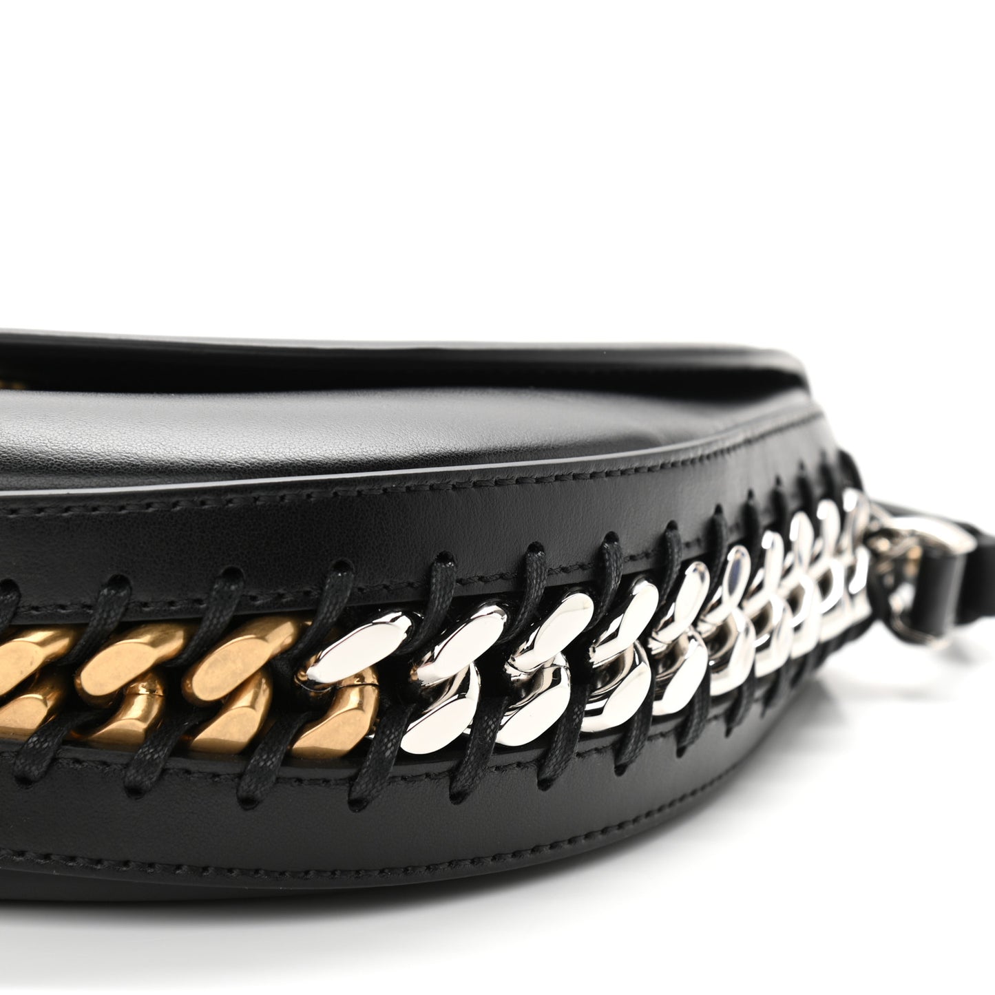 Eco Alter Nappa Medium Frayme Shoulder Bag Black
