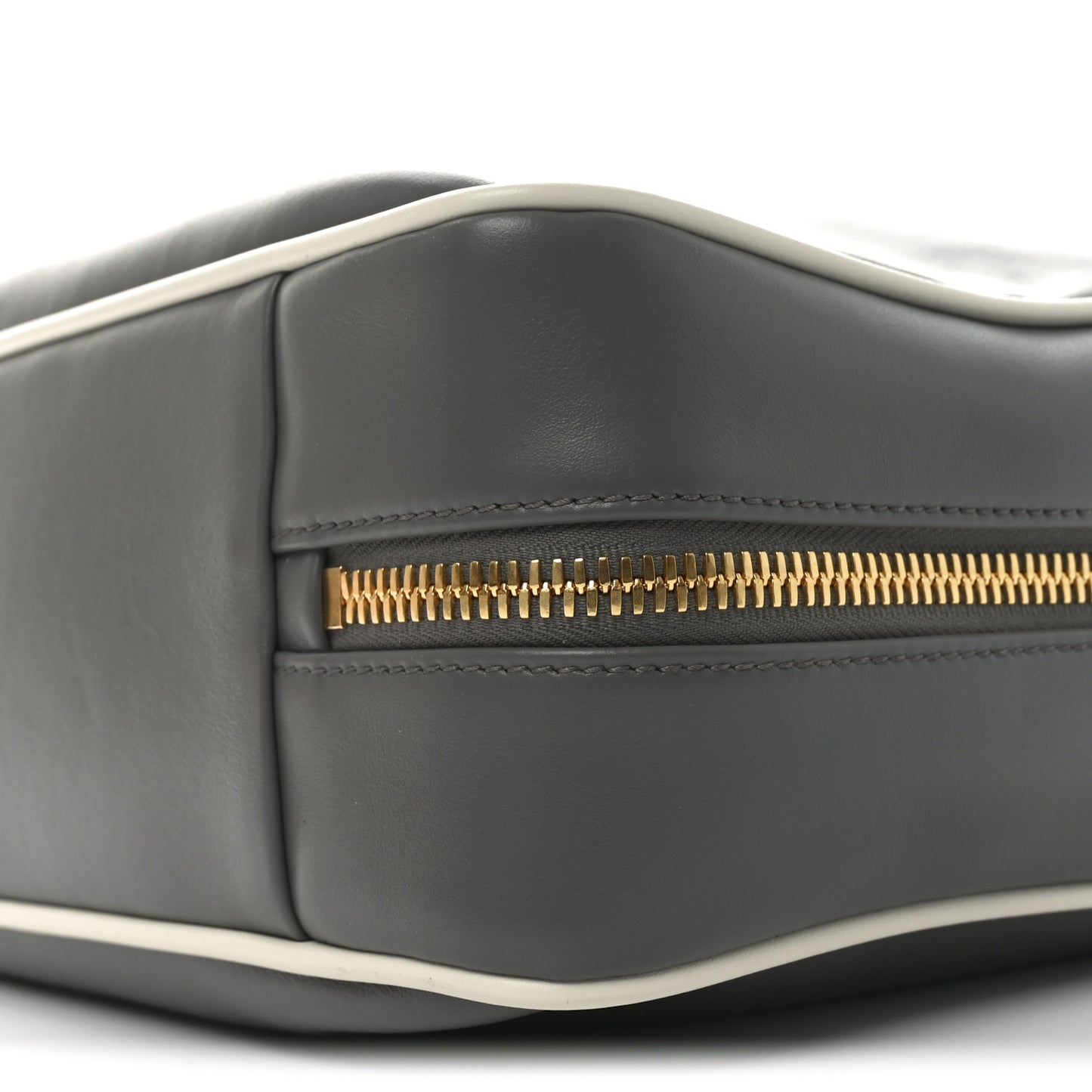 Soft Calf Softy Large Beau Top Handle Bag Marmo White