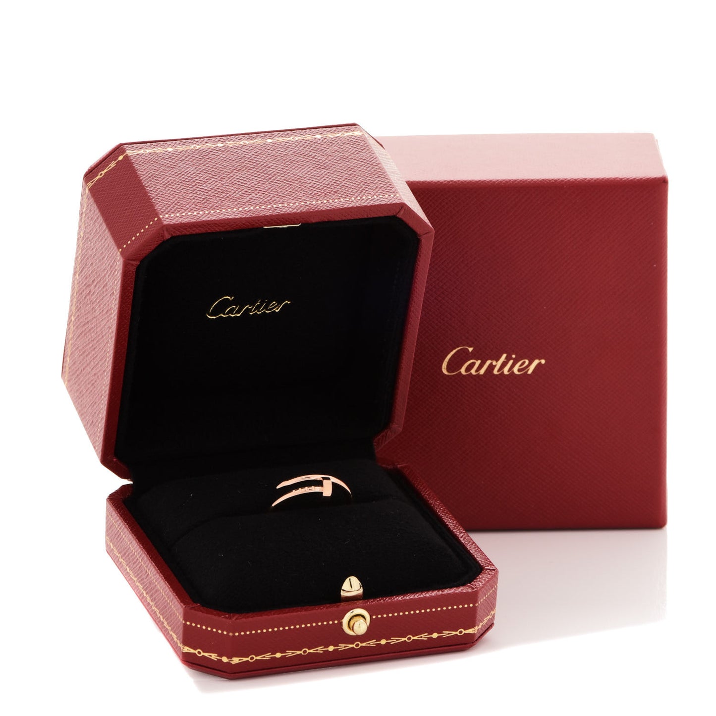 18K Pink Gold Small Juste Un Clou Ring 52 6