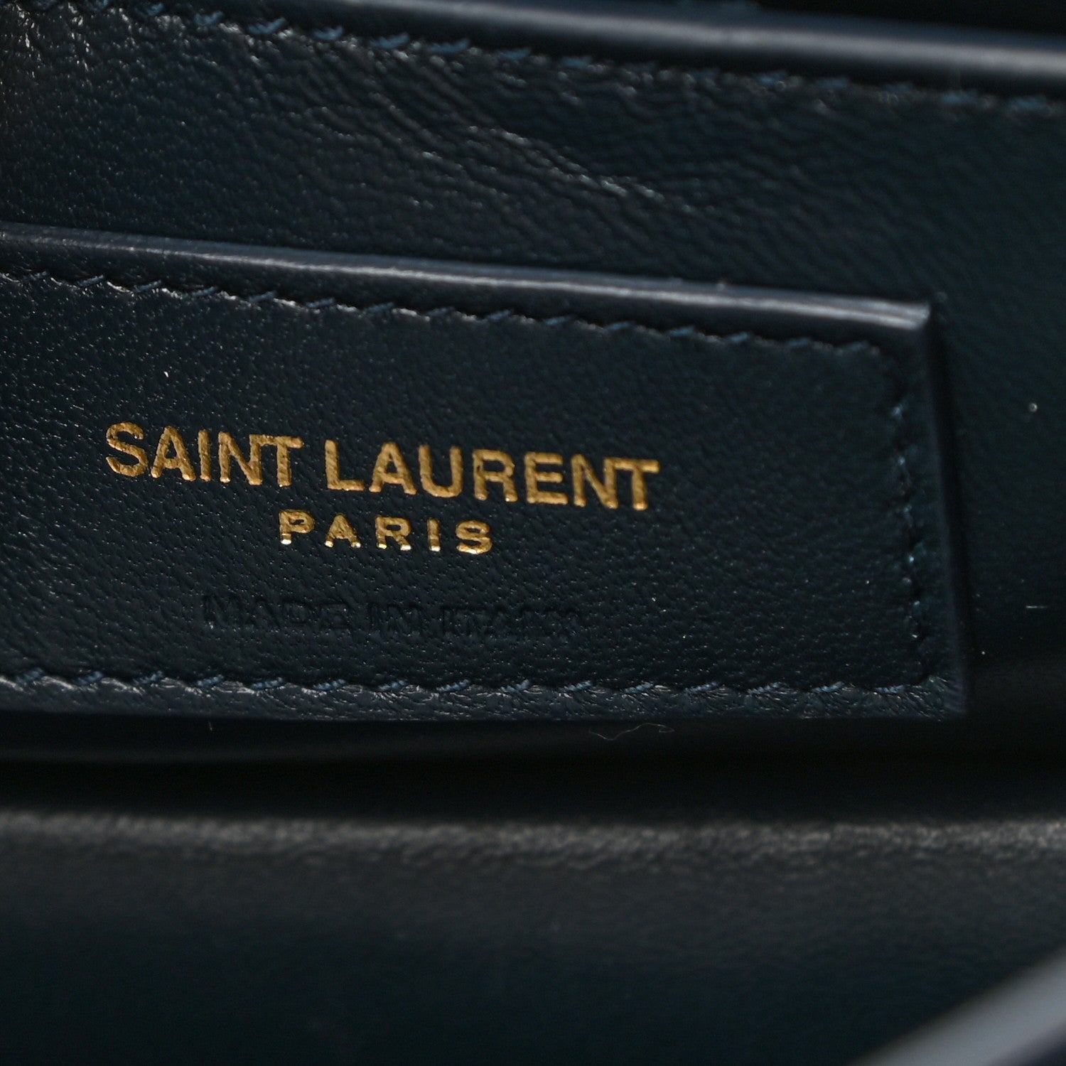 Saint Laurent Velvet Small Monogram Sunset Dark Ottanio 6 of 9