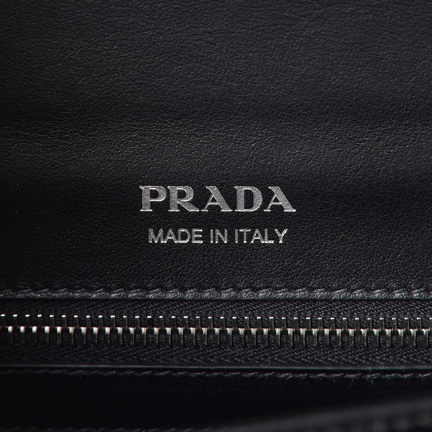 Prada Saffiano City Calfskin Studded Elektra Shoulder Bag Black Fuoco 7 of 8