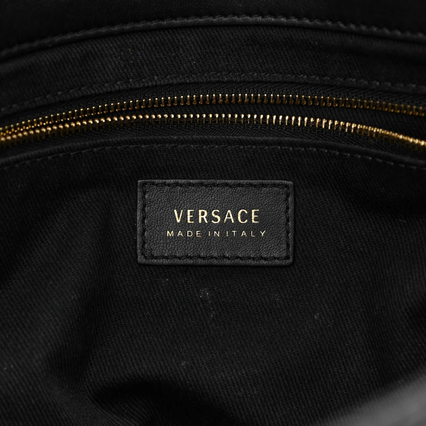 Nappa Barocco Quilted Vanitas Crossbody Black