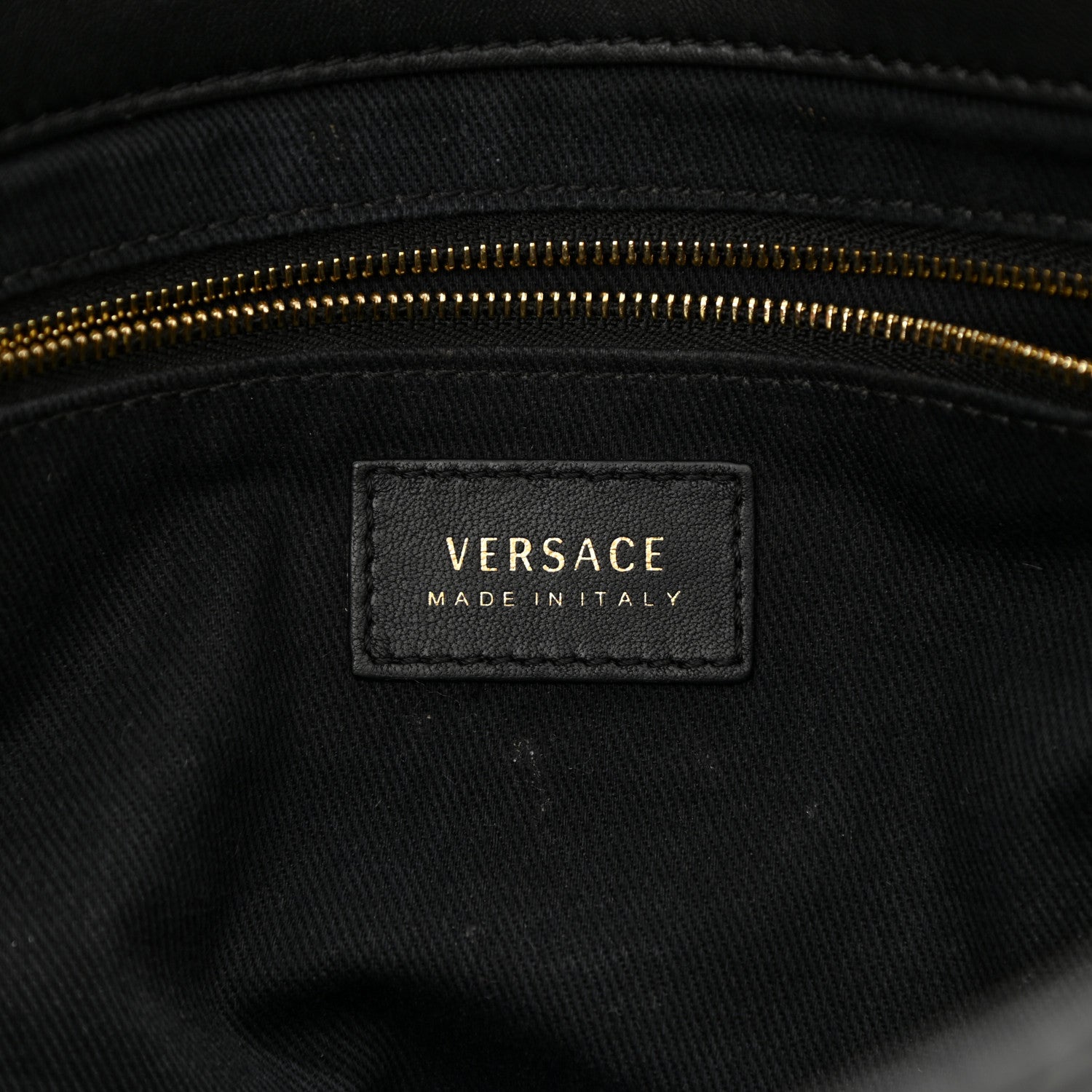 Versace Nappa Barocco Quilted Vanitas Crossbody Black 5 of 12