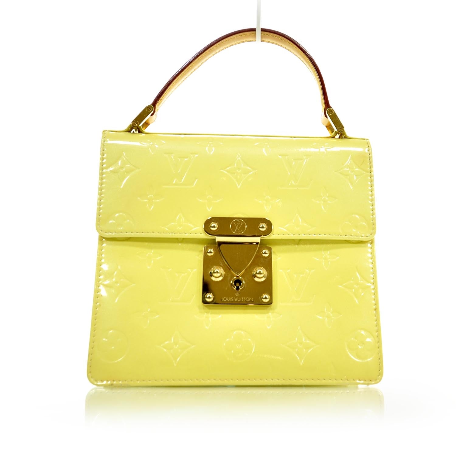 Louis Vuitton Vernis Spring Street Lime 1 of 8