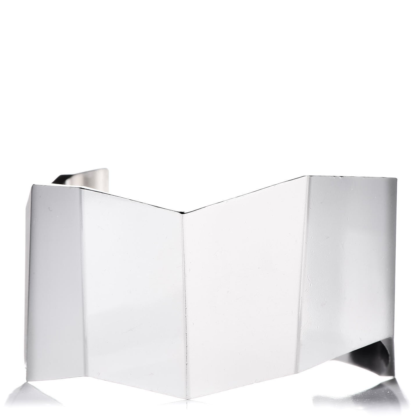 Sterling Silver Frank Gehry Wide Fold Cuff Bracelet