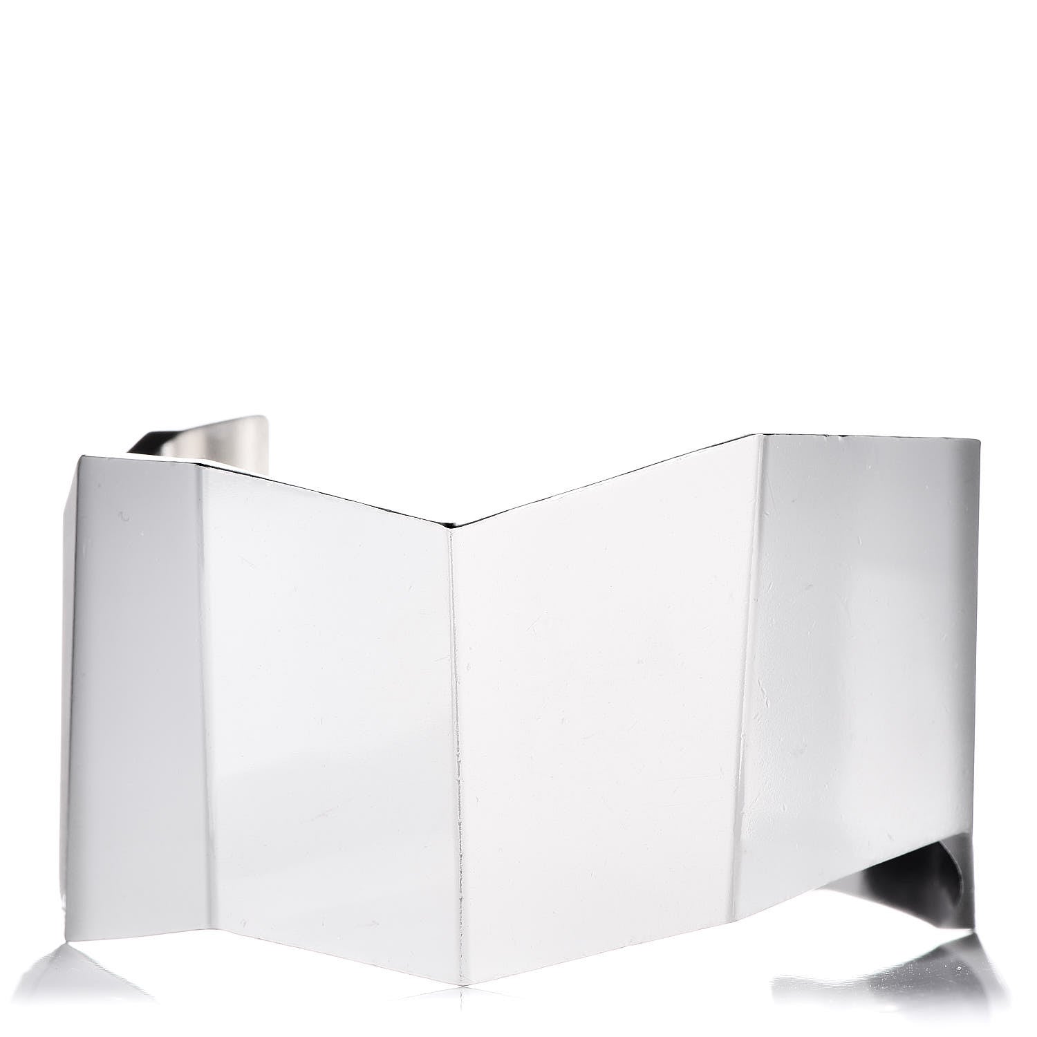Tiffany Sterling Silver Frank Gehry Wide Fold Cuff Bracelet 1 of 4